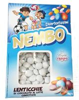 CONFETTI LENTI AL LATTE BIANCHI KG.1