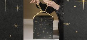 SCAT. SEGRETO C/CORDINO 24,5X24,5X18 CONSTELLATION