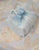 MAGNETE FIOCCO PORCELLANA CM.4 CIELO