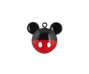 MICKEY DECORO RESINA D. 40 RED BLACK