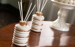 DIFFUSORE WHITE GOLD    H.11 MACARONS