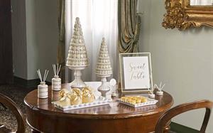 DIFFUSORE WHITE GOLD    H.11 MACARONS