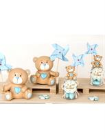 BARATTOLO CON ORSETTO GIRELLA AZZUR H.15