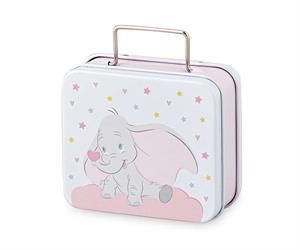 VALIGETTA METALLO PORTA CONFETTI DUMBO ROSA CM.8