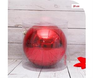 SFERA PLASTICA DIAM. 20 LUCIDA ROSSA