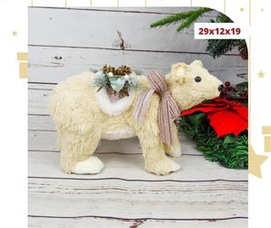 ORSO CREMA CM.29X12X19 H.