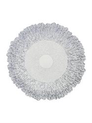 SOTTOPIATTO PVC ARGENTO D. 33