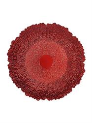 SOTTOPIATTO PVC ROSSO D. 33