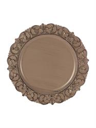 SOTTOPIATTO PVC  GRIGIO D. 36