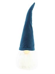 TESTA GNOMO BLU NASO LED DIAM.15X26 H.