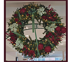 GHIRLANDA TIFFANY FIR   DIAM.122