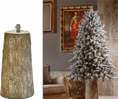 PIEDE PER ALBERO TRONCO LEGNO DIAM.45 150/180