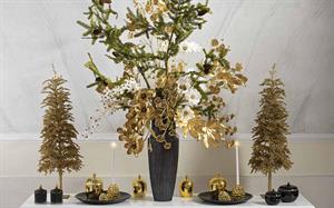 ALBERO GLITTER DORATO   H.73