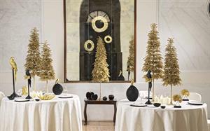 ALBERO GLITTER DORATO   H.96