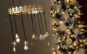 CORONA METALLO ORO D.30 H.5,5