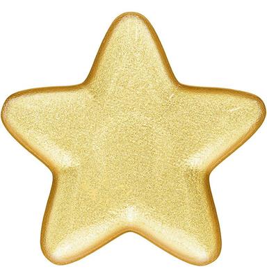 PIATTO STELLA XSTMAS D. 24 GOLD ESTRELLA