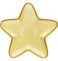 PIATTO STELLA XSTMAS D. 24 GOLD ESTRELLA