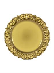 SOTTOPIATTO PVC  GOLD D. 36