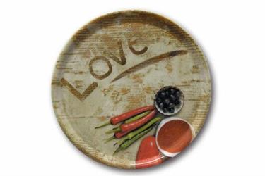 PIATTO PIZZA FLOUR LOVE DIAM.33  (Z33)