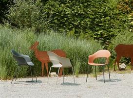 POLTRONA LADY B TECNOPOL. AVIO TELAIO ANTRACITE