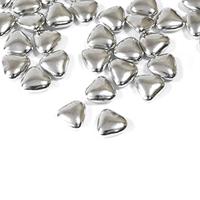 CONFETTI CUORICINI MIGNON ARGENTO GR.500