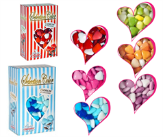 CONFETTI CUORICINI MIGNON SFUMATI CELESTI GR.500