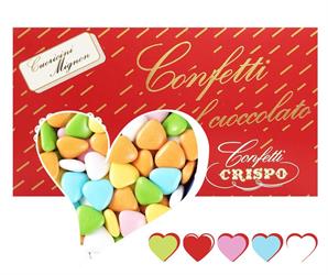 CONFETTI CUORICINI MIGNON BIANCHI KG.1