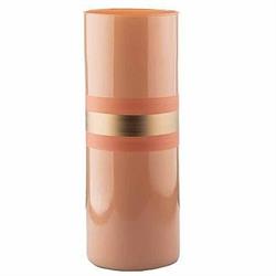 VASO VETRO CILINDRO D.19 H.70 ALBICOCCA