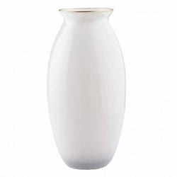 VASO FLORA VETRO BIANCO D.18 H.37 BORMIO