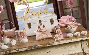 SCRITTA LOVE LEGNO GOLD