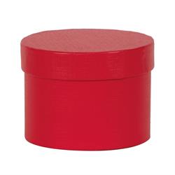 SCATOLA TONDA D.9 H.6,5 RED