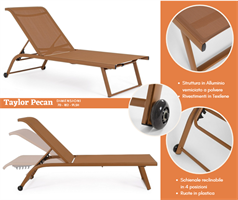 LETTINO ALLUM+TEXLINE C.RUOTE TAYLOR CORTEN