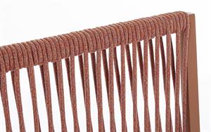 PARAVENTO ALLUM. CORDA  CM.180X120 SIERRA CORTEN