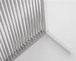 PARAVENTO ALLUM. CORDA  CM.180X120 PAXSON GRIGIO