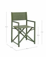 SEDIA REGISTA TAYLOR VERDE