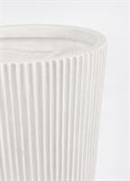 VASO CACHEPOT CILINDRO D.44 H.55 ARGILLA BIANCO
