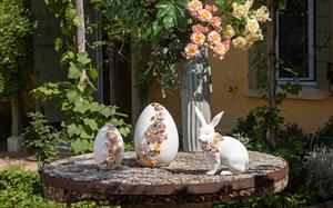 CONIGLIO RESINA C.FIORI H.36