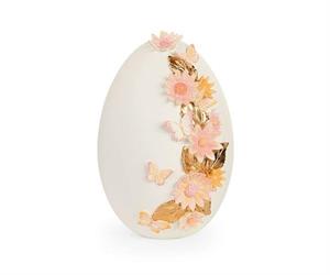 UOVO DECORATO IN RESINA H.26