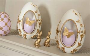 CONIGLIO RESINA GOLD H. 13