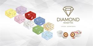 CONFETTI NOISETTES DIAMOND ROSA GR.500