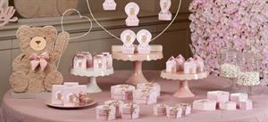 SCAT. ESAGONO FONDO+COP. 80X55 DIVIS. BEAR ROSA