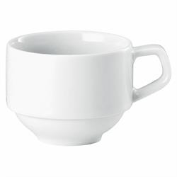 TAZZA CAFFE IMPILABILE  BIANCA DIAM.6,5 S/P.CL.9