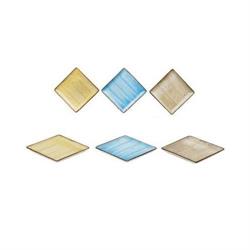 PIATTINO QUADRO CM.9,9  AZZURRO