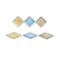 PIATTINO QUADRO CM.9,9  SABBIA