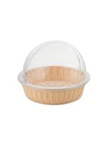 CESTA PANE POLIPROPILENE TONDA DIAM. 40 X 10H.