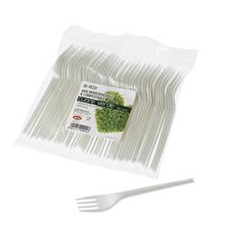 FORCHETTA PLA BIODEGRADABILE E COMPOSTABILE PZ.50