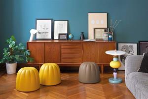 SEDUTA SOFT GELEE D.48 H.40 YELLOW