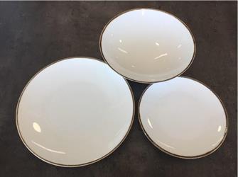 PIATTO PORCELAIN ACTIVE RING PASTA BOWL CM.25