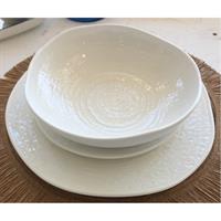 PIATTO PORCELLANA WALL  RETTANG. CM.36X19