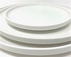 PIATTO PORCELLANA BIANCO ESSENTIAL D.21